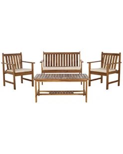 Safavieh Burbank 4 Pc Outdoor Set Home