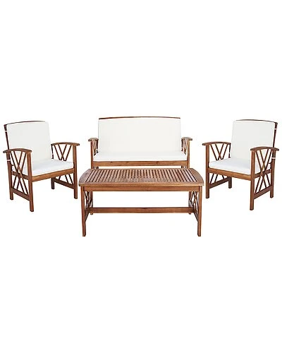 Safavieh Fontana 4pc Outdoor Set Home 3 Safavieh Fontana 4pc Outdoor Set Home