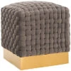 Ravyn Woven Velvet Ottoman Home -Safavieh Sales Store 3050371750 RLLD 1