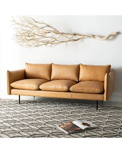 Bubba Italian Leather Sofa Home -Safavieh Sales Store 3050374558 RLLD 4