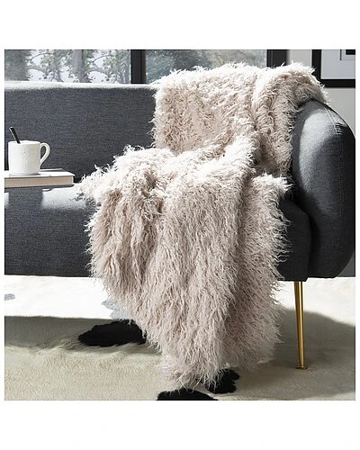 Safavieh Faux Sheepskin Throw Home 3 Safavieh Faux Sheepskin Throw Home