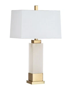 Safavieh Rozella Alabaster 29.5in Table Lamp Home