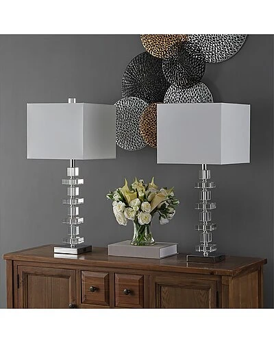 Safavieh Deco Crystal Table Lamp Home 4 Safavieh Deco Crystal Table Lamp Home - Image 2