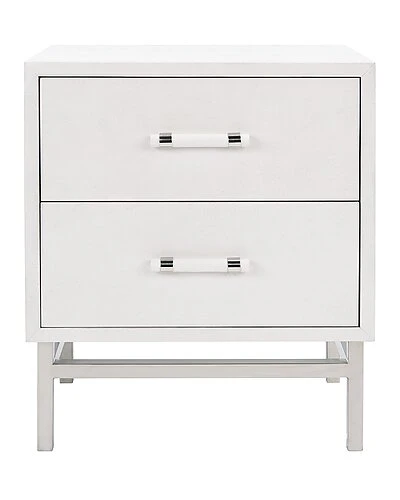 Ranger Faux Shagreen Nightstand Home 3 Ranger Faux Shagreen Nightstand Home