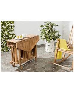 Safavieh Kerman Outdoor Table & 4 Chairs Home -Safavieh Sales Store 3050405437 RLLD 2