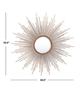 Safavieh Genevieve Sunburst Mirror Home 7 Safavieh Genevieve Sunburst Mirror Home -Safavieh Sales Store 3050406571 RLLD 3