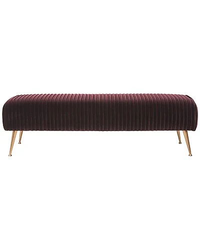 Safavieh Salome Velvet Bench Home 6 Safavieh Salome Velvet Bench Home - Image 4