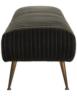 Safavieh Salome Velvet Bench With Antique Brass Legs Home -Safavieh Sales Store 3050422253 RLLD 3