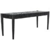 Safavieh Bandelier Leather Weave Bench Home