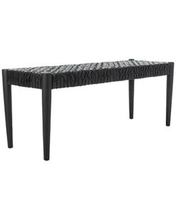 Safavieh Bandelier Leather Weave Bench Home