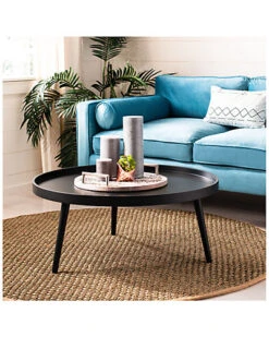 Safavieh Fritz Round Tray Top Coffee Table Home -Safavieh Sales Store 3050447810 RLLD 4