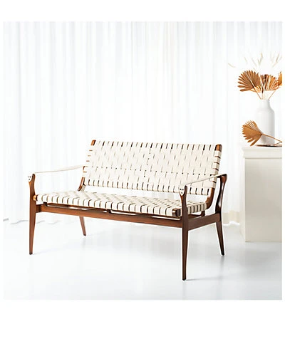 Dilan Leather Loveseat Home 6 Dilan Leather Loveseat Home - Image 4