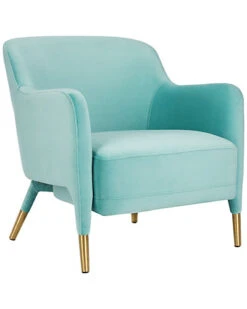 Topaz Velvet Arm Chair Home