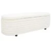 Jaymie Boucle Storage Bench Home -Safavieh Sales Store 3050454209 RLLD 1