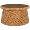 Lianne Rattan Round Coffee Table Home -Safavieh Sales Store 3050454221 RLLD 1