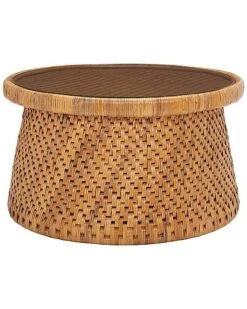 Lianne Rattan Round Coffee Table Home