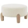Perez Scandinavian Round Ottoman Home -Safavieh Sales Store 3050454264 RLLD 1
