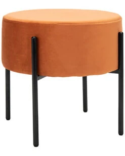 Safavieh Lisbon Round Ottoman Home