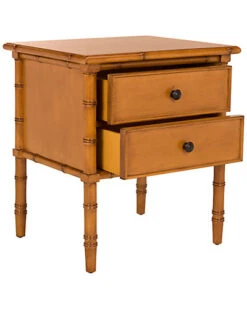 Safavieh Mina Coastal 2 Drawer 25inH Bamboo Nightstand Home -Safavieh Sales Store 3050483006 RLLD 3