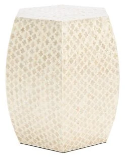 Safavieh Rylie Accent Table / White Home