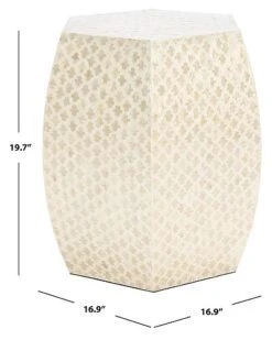 Safavieh Rylie Accent Table / White Home -Safavieh Sales Store 3050485902 RLLD 3