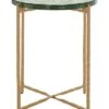 Safavieh Tengah Round Glass Accent Table Home