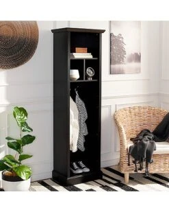 Safavieh Layli 4-Shelf 2-Hook Hall Tree Home