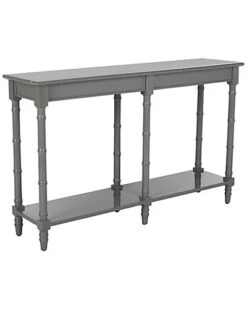 Safavieh Noam Modern Coastal Bamboo Console Table Home