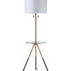 Safavieh Morrison Floor Lamp Side Table Home