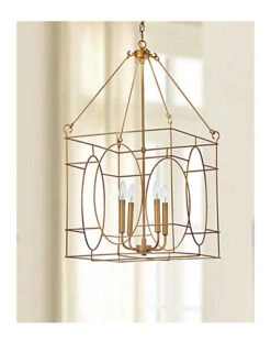 Safavieh Margot 4-Light 18in Adjustable Pendant Home