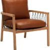 Mel Mid-Century Leather Chair Home -Safavieh Sales Store 3050518590 RLLD 1