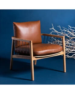 Mel Mid-Century Leather Chair Home -Safavieh Sales Store 3050518590 RLLD 4