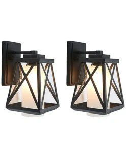 Safavieh Braith 7in Outdoor Wall Sconce Home