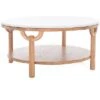 Puck Marble Top Coffee Table Home 1 Puck Marble Top Coffee Table Home -Safavieh Sales Store 3050542745 RLLD 1