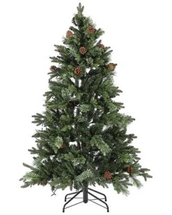 Safavieh 5.5Ft Pre-Lit Artificial Xmas Tree Home