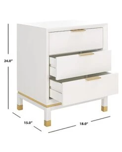 Safavieh Baskin 3-Drawer Accent Table Home -Safavieh Sales Store 3050580176 RLLD 3