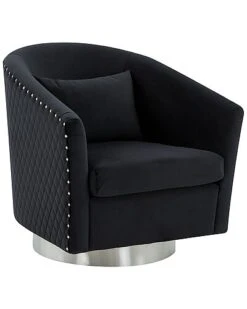 Lara Quilted Swivel Tub Chair Home