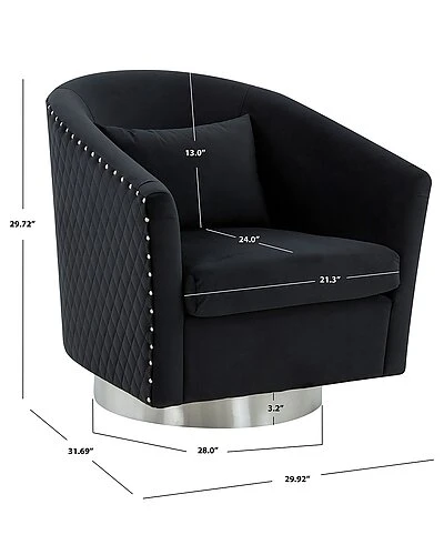 Lara Quilted Swivel Tub Chair Home 5 Lara Quilted Swivel Tub Chair Home - Image 3