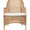 Safavieh Charlie Rattan Accent Chair W/ Cushion Home -Safavieh Sales Store 3050593254 RLLD 1