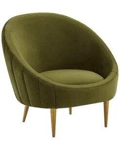 Razia Channel Tufted Tub Chair Home