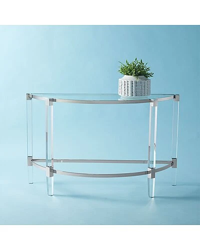 Anabelle Acrylic Console Table Home 4 Anabelle Acrylic Console Table Home - Image 2