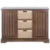 Safavieh Landers 2 Drawer & 3 Removable Bask Home