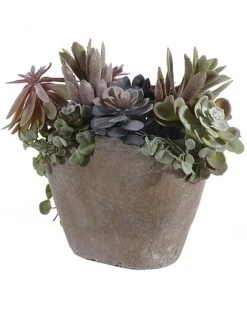 Safavieh Faux Succulent Potted Plant Home