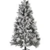 Safavieh 5.5Ft Pre-Lit Artificial Xmas Tree Home