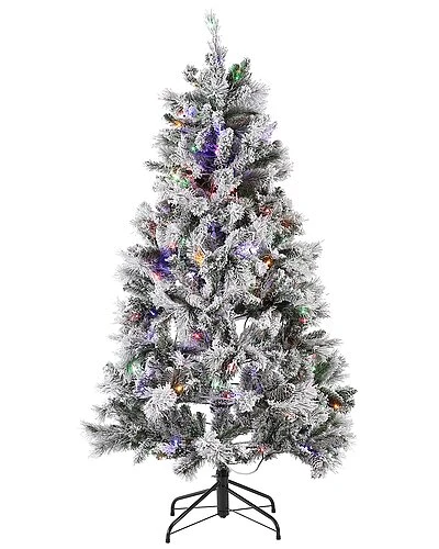 Safavieh 5.5Ft Pre-Lit Artificial Xmas Tree Home 4 Safavieh 5.5Ft Pre-Lit Artificial Xmas Tree Home - Image 2