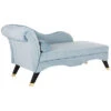 Safavieh Caiden Velvet Chaise W/ Pillow Home 2 Safavieh Caiden Velvet Chaise W/ Pillow Home -Safavieh Sales Store 3050702889 RLLD 1