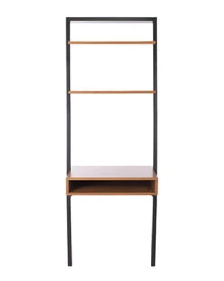 Safavieh Kamy 2 Shelf Leaning Desk Home