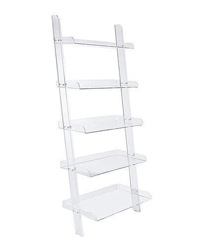Odetta Acrylic Bookshelf Home 3 Odetta Acrylic Bookshelf Home