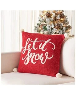 Safavieh Let It Snow Holiday Pillow Home 5 Safavieh Let It Snow Holiday Pillow Home -Safavieh Sales Store 3050741071 RLLD 2