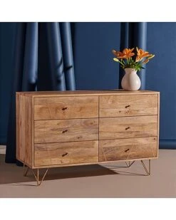 Marigold 6 Drawer Dresser Home 9 Marigold 6 Drawer Dresser Home -Safavieh Sales Store 3050750070 RLLD 4